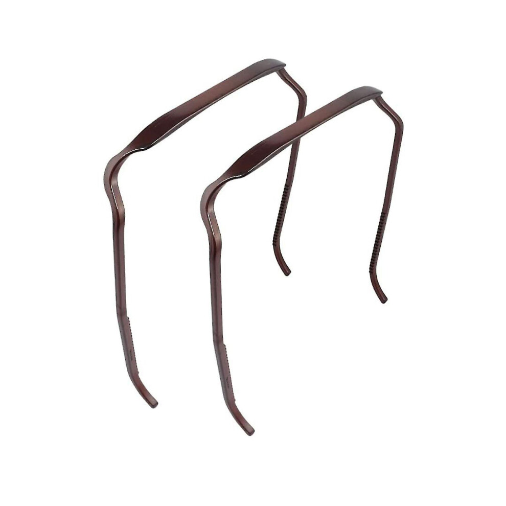 (2pcs Curly Thick Hair Medium Headband, Invisible Hair Hoop,hairstyle Fixing Tool For Curly Hair, Thick Hair) 2pcs Curly Thick Hair Medium Headband, I