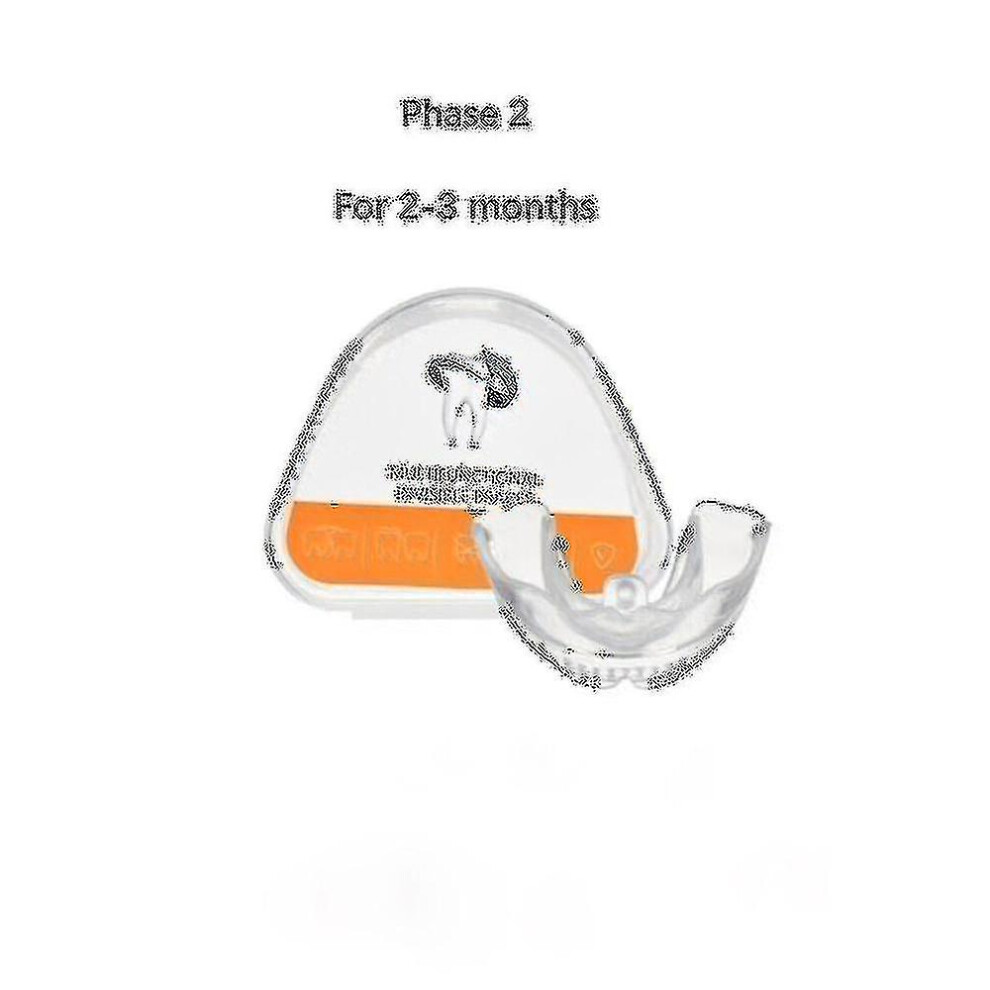 (2 stage) Teeth Straightener, Dental Braces Orthodontic Teeth Trainer Set For Adults, Alignment 3 Stage Tooth Retainers