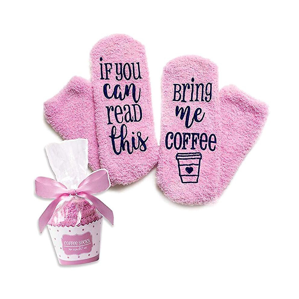 ( B) If You Can Read This Bring Me Some Wine Socks Gifts Pink