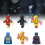 6pcs The Batman Flash Assembling Building Blocks Toys Tabletop Decor 8