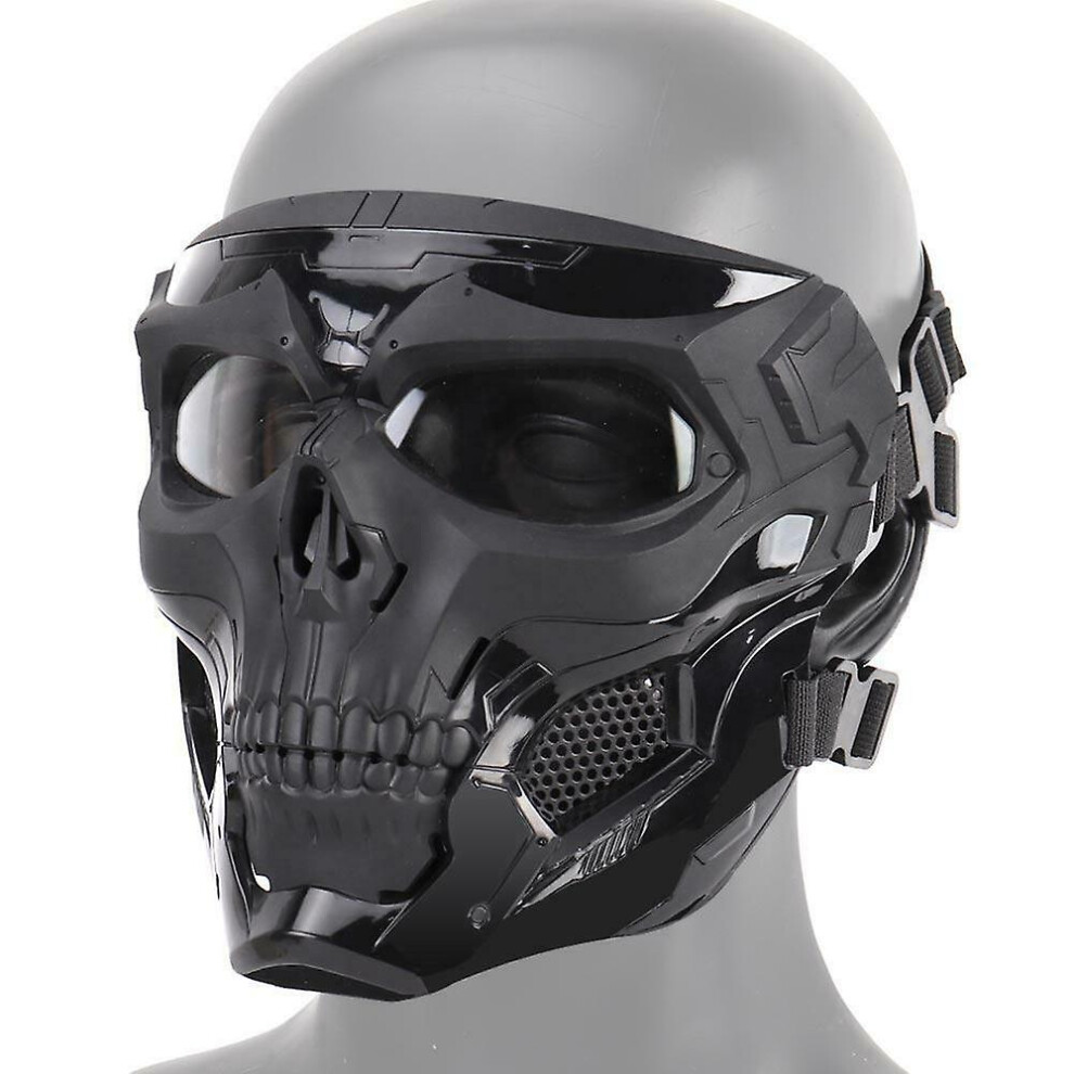 Skull Tactical Airsoft Masks Paintball Protective Cs Full Face Mask Helmet Head