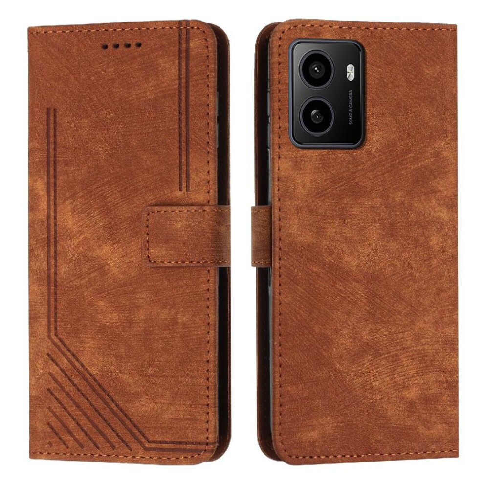 (Brown) Flip Case For Nokia Hmd Pulse Plus Wallet Pu Leather Kickstand Card Insertion Brown 764549241934