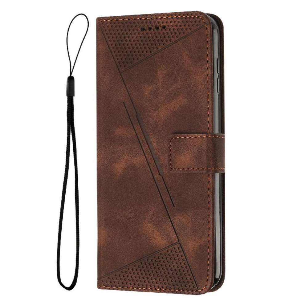 (Brown) Flip Case For Nokia Hmd Pulse Wallet Card Insertion Kickstand Pu Leather Brown 764549242252