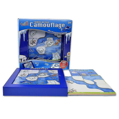 Challenges Iq Training Smart Game North Pole Bear Camouflage Thinking Children Puzzle Toy 2
