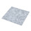 Living And Home 48 Pcs Grey Marble Self-Adhesive Floor Planks - Peel & Stick PVC Flooring Tiles, 45.72cm x 45.72cm, 2mm Thick 4