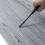 Living And Home 42Pcs Self-adhesive Wood Effect PVC Vinyl Flooring Grey 5