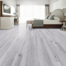 14 Pcs Grey Wood Effect PVC Self-adhesive Flooring