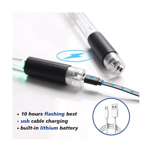 Led Light Emitting Drumsticks 15 Colour Gradient Usb Rechargeable switch Electronic Drumsticks For Stage Performance 1