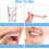 Veneer Dentures Set, 2pack Upper And Lower False Teeth, Bright White Shade, Comfortable 5