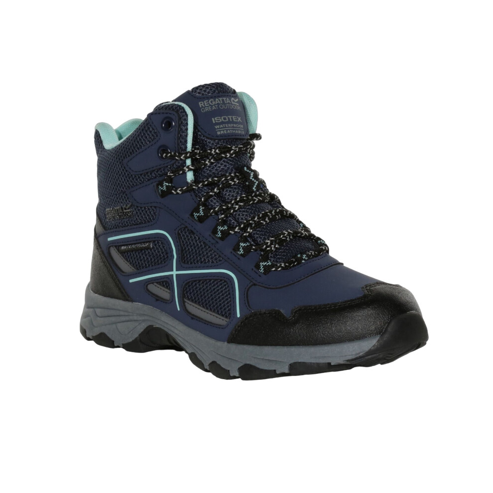 (3 UK, Navy/Amazonite) Regatta Womens/Ladies Lady Vendeavour Walking Boots