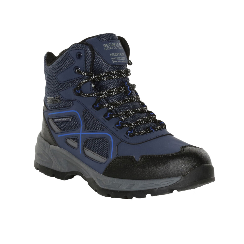 (9.5 UK, Navy/Oxford Blue) Regatta Mens Vendeavour Walking Boots