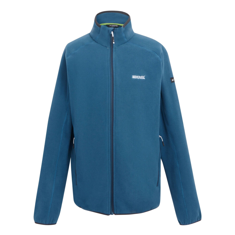 (XL, Moroccan Blue) Regatta Mens Hadfield Full Zip Fleece Jacket