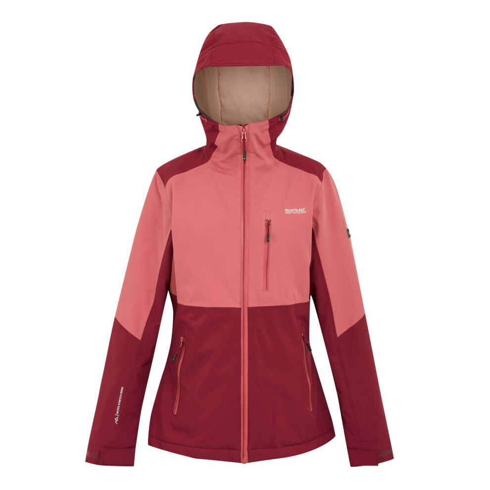 (18 UK, Rumba Red/Mineral Red) Regatta Womens/Ladies Kelora Insulated Waterproof Jacket