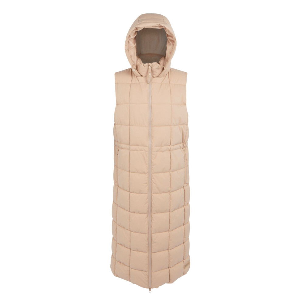 (10 UK, Warm Taupe) Regatta Womens/Ladies Leandra Longline Gilet