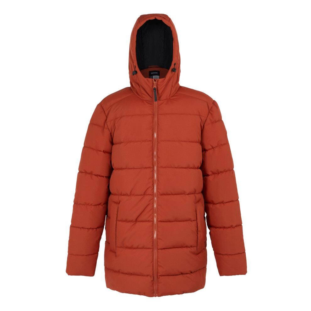 (3XL, Red Ochre) Regatta Mens Lakiver Padded Jacket