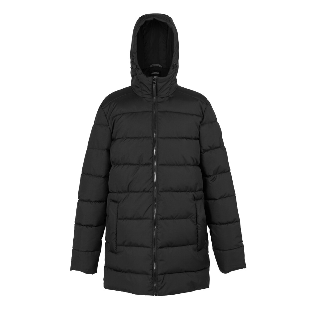 (M, Black) Regatta Mens Lakiver Padded Jacket