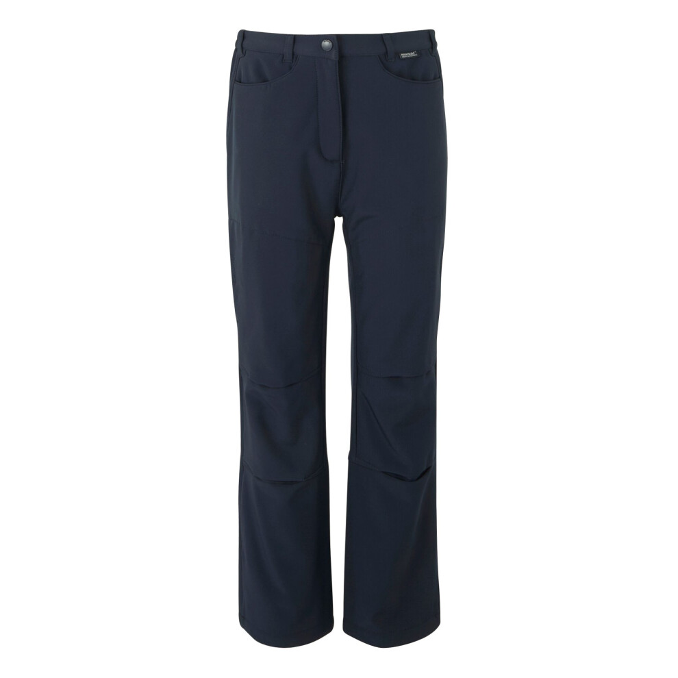 (14 Years, Navy) Regatta Childrens/Kids Softshell Hiking Trousers