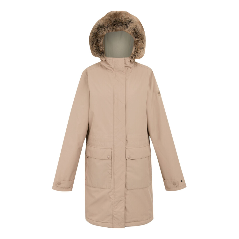 (16 UK, Warm Taupe) Regatta Womens/Ladies Sabinka II Parka