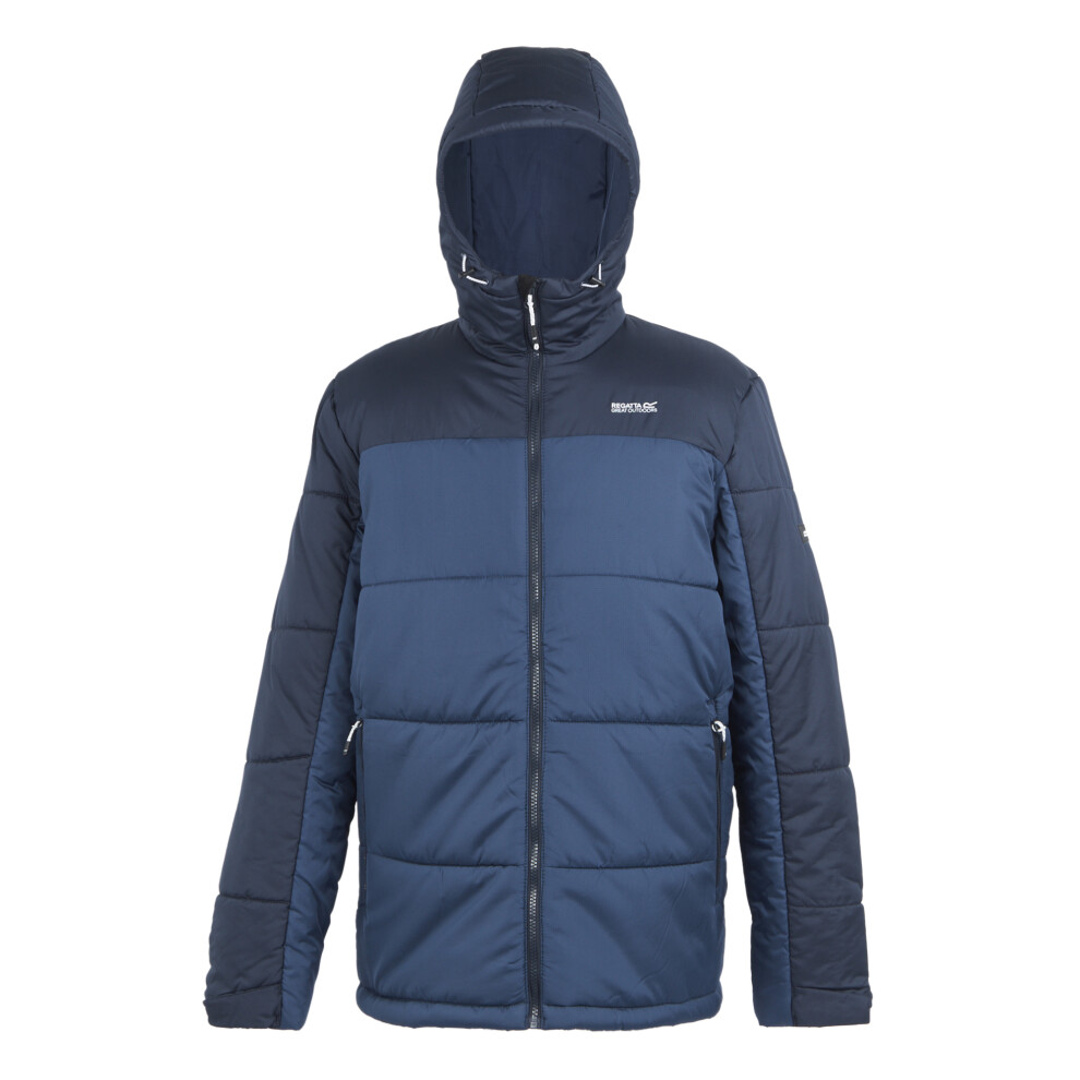 (M, Navy/Admiral Blue) Regatta Mens Nevado VII Insulated Padded Jacket