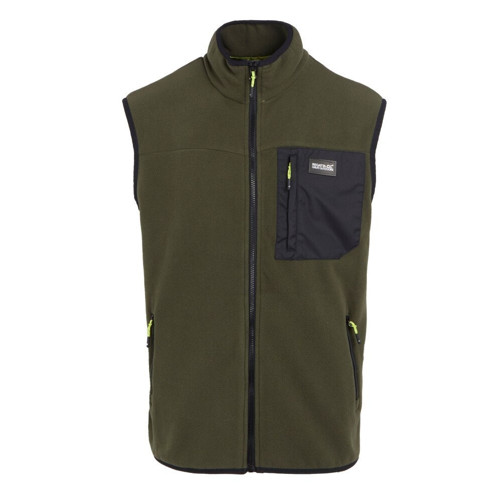 (XL, Dark Khaki) Regatta Mens Frankie Fleece Gilet