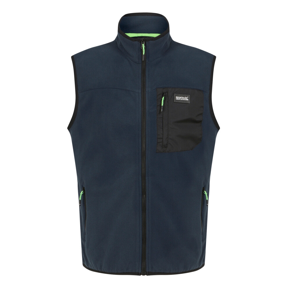 (XL, Navy) Regatta Mens Frankie Fleece Gilet