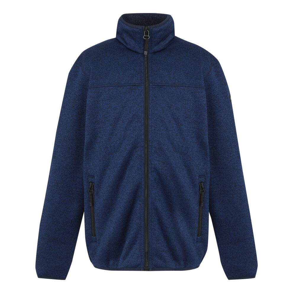 (XL, Navy) Regatta Mens Branleigh Full Zip Fleece Jacket