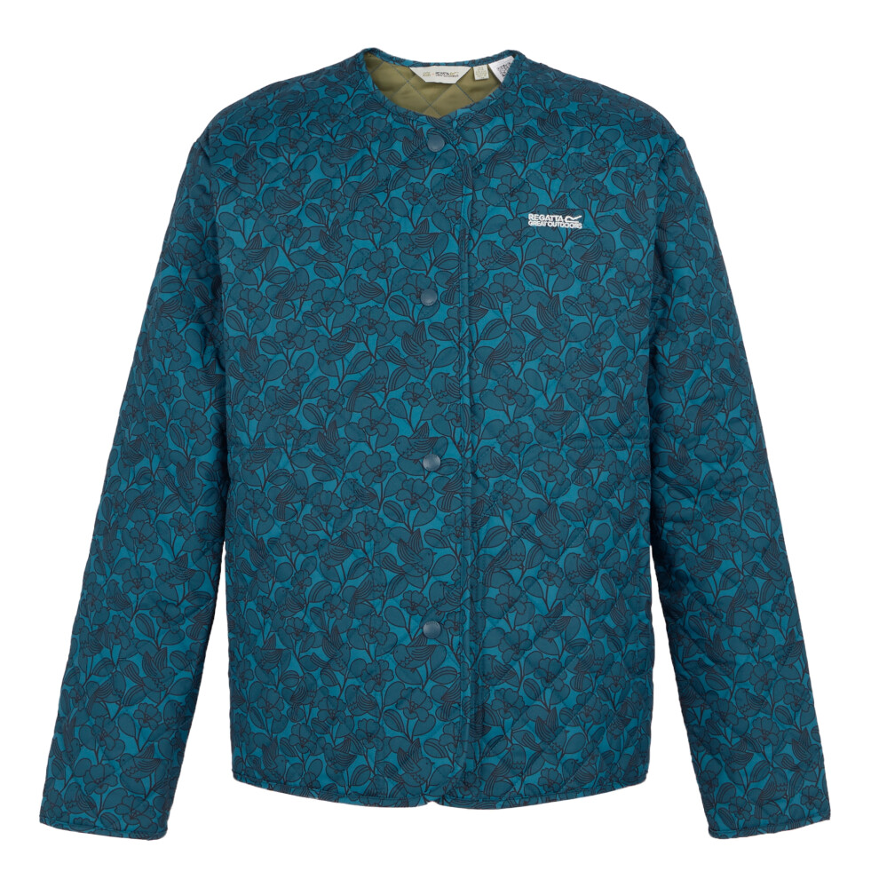 (14 UK, Blue) Regatta Womens/Ladies Orla Kiely Birdy Jacket