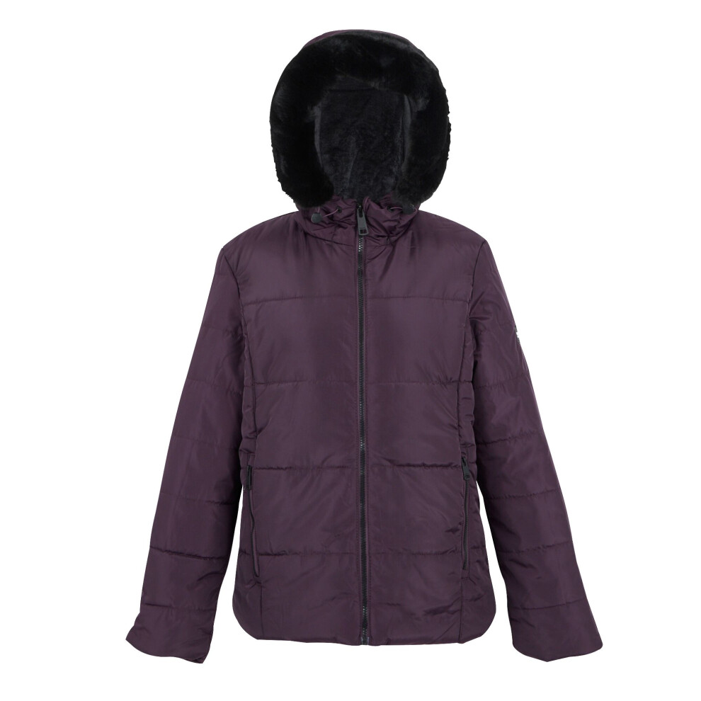 (16 UK, Deep Plum) Regatta Womens/Ladies Winnie Quilted Jacket