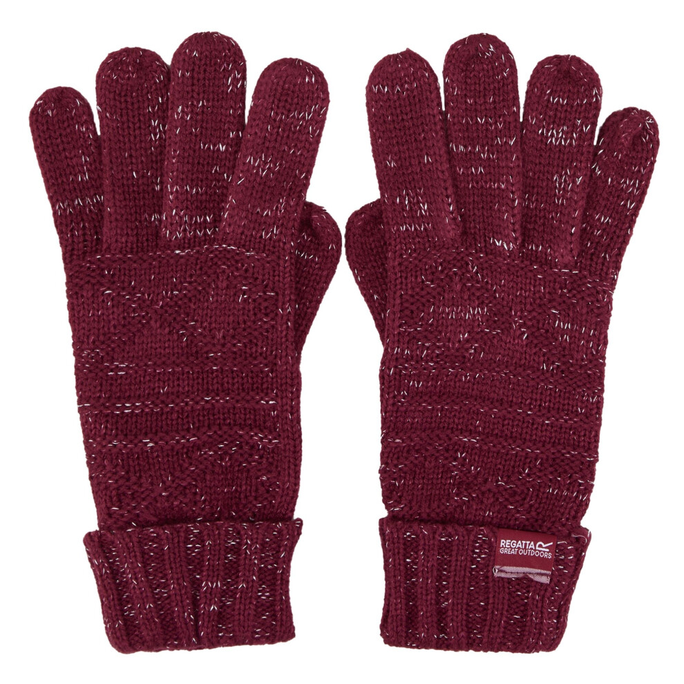 (One Size, Rumba Red) Regatta Womens/Ladies Multimix V Gloves