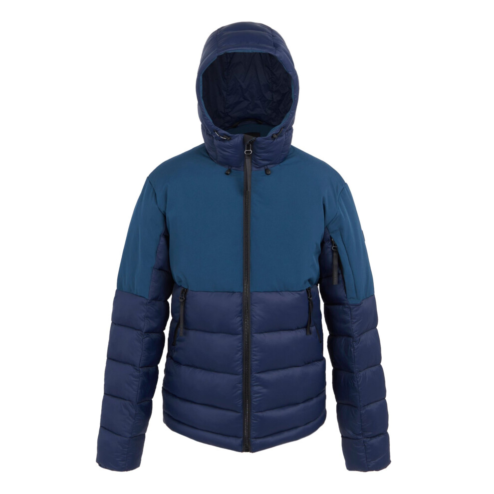 (XXL, Moonlight Denim/Navy) Regatta Mens Laurade Padded Jacket