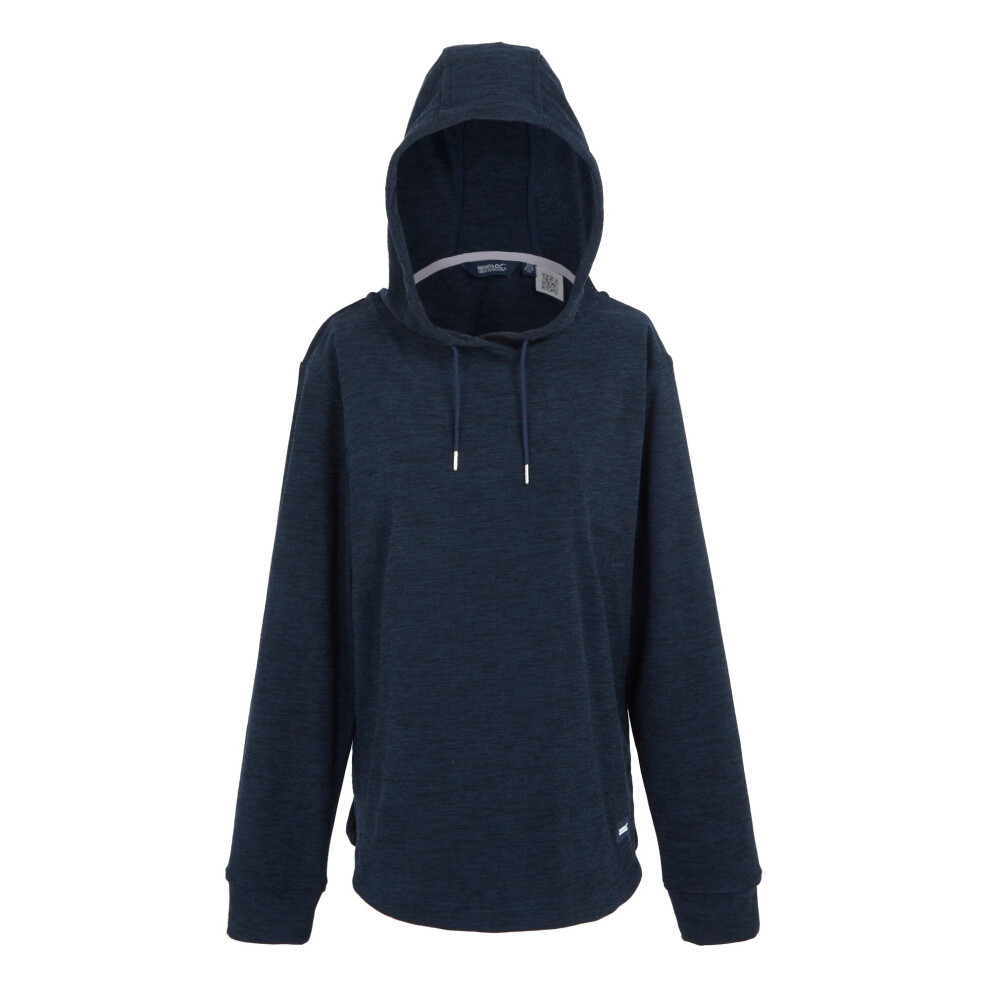 (12 UK, Navy/Black Marl) Regatta Womens/Ladies Mayse Hoodie