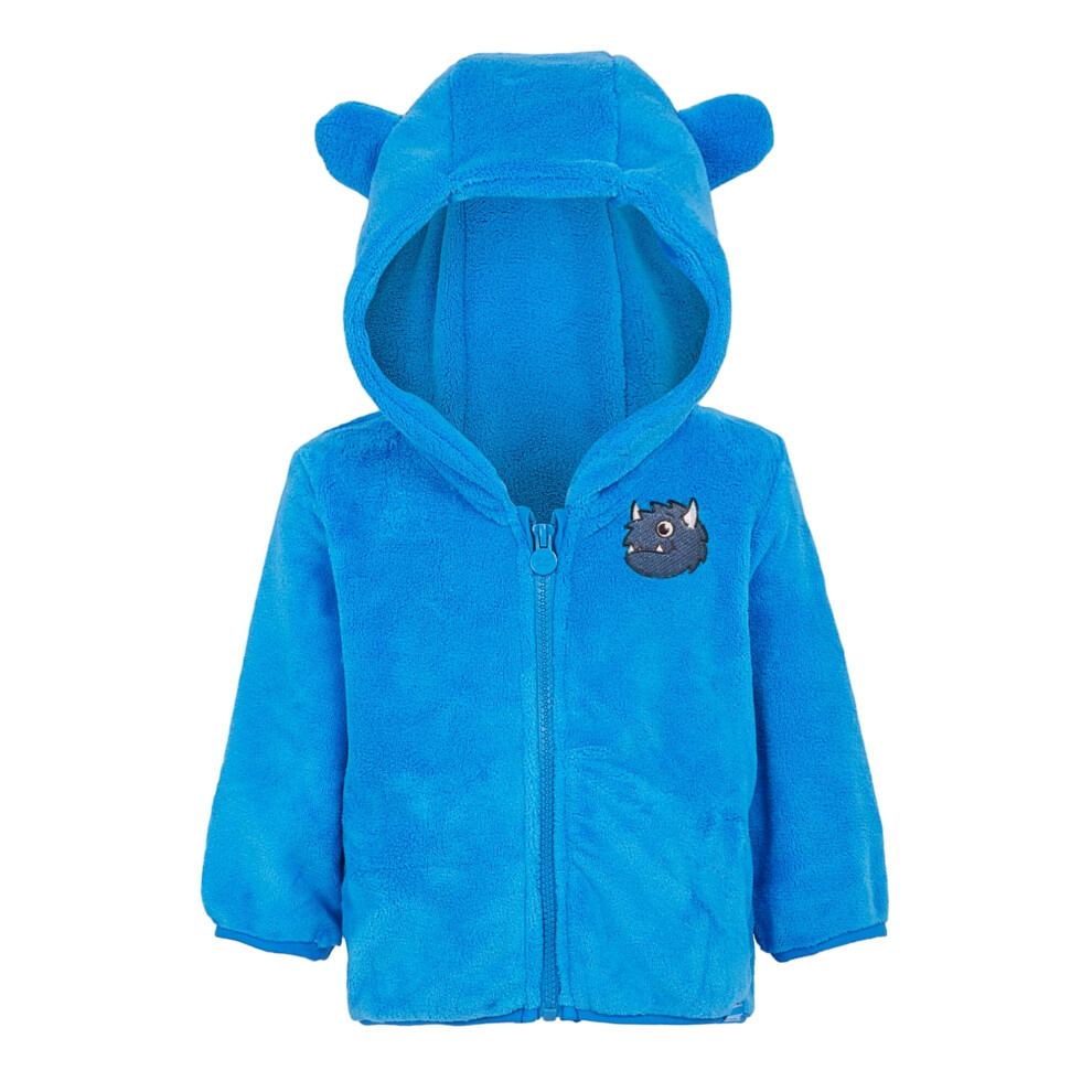 (4-5 Years, Hydro Blue) Regatta Childrens/Kids Spike The Monster Fleece Jacket