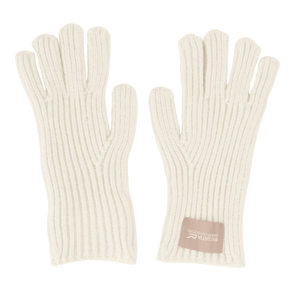 (L-XL, Light Vanilla) Regatta Unisex Adult Connora Gloves