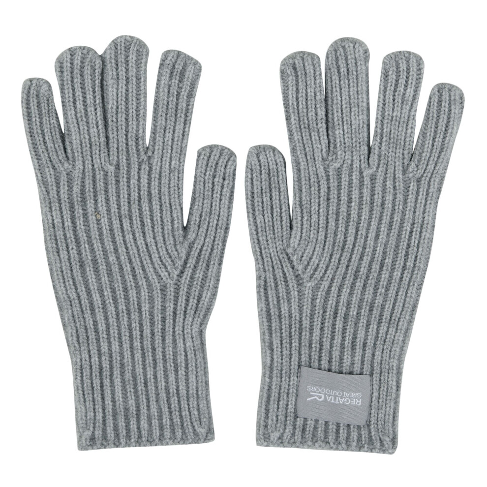 (L-XL, Mineral Grey) Regatta Unisex Adult Connora Gloves