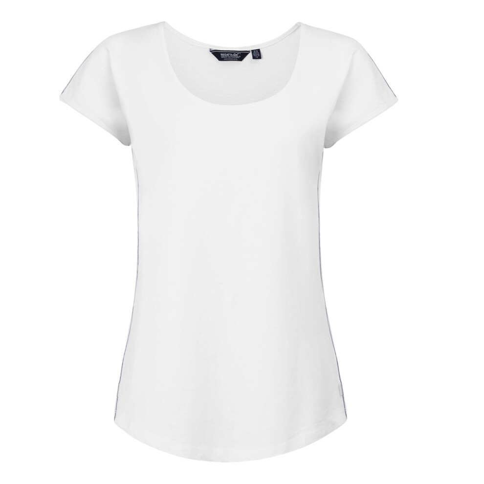 (12 UK, White) Regatta Womens/Ladies Telisse Plain T-Shirt