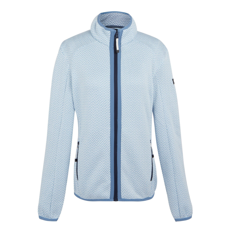 (18 UK, Clear Sky) Regatta Womens/Ladies Elzie Full Zip Fleece Jacket