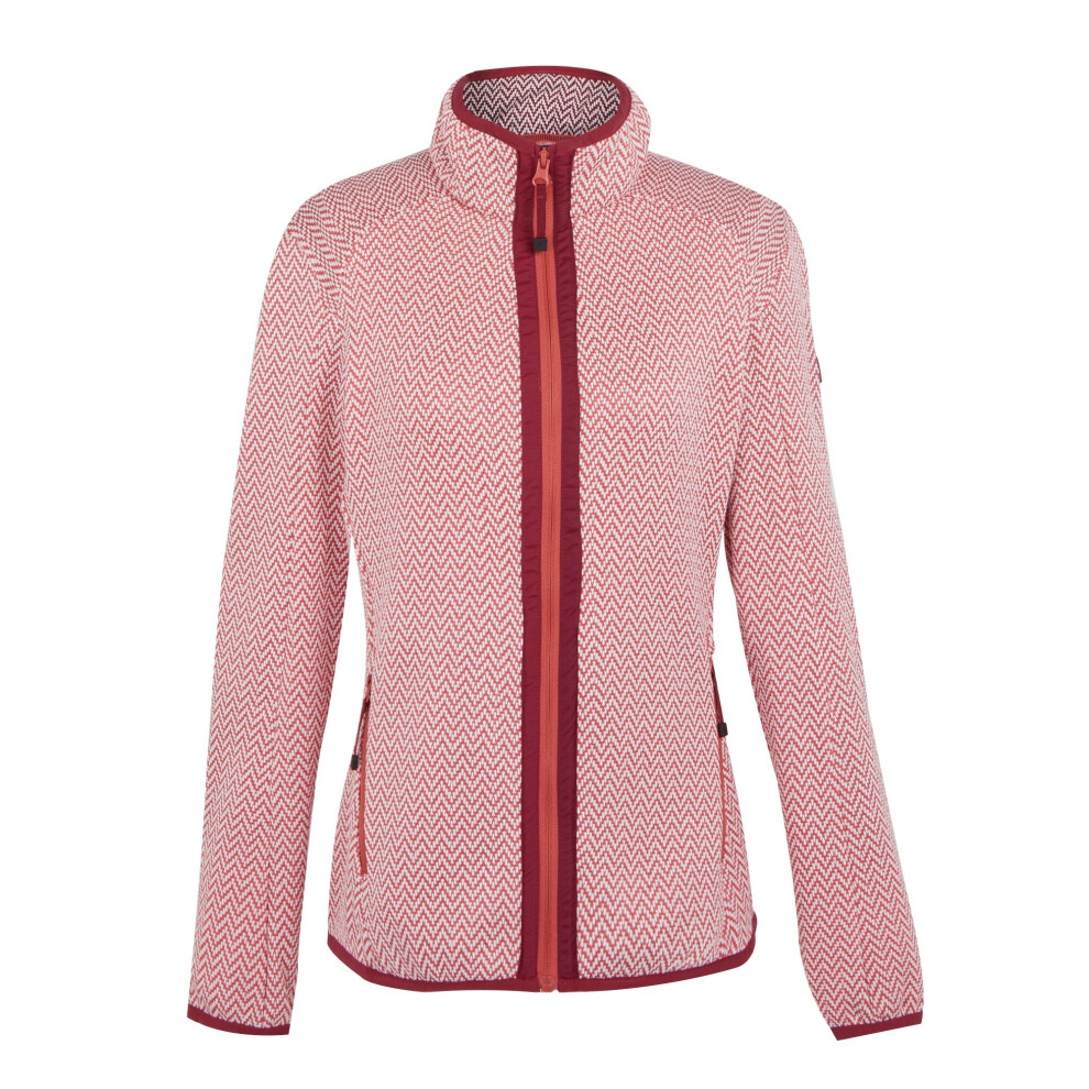 (12 UK, Mineral Red) Regatta Womens/Ladies Elzie Full Zip Fleece Jacket