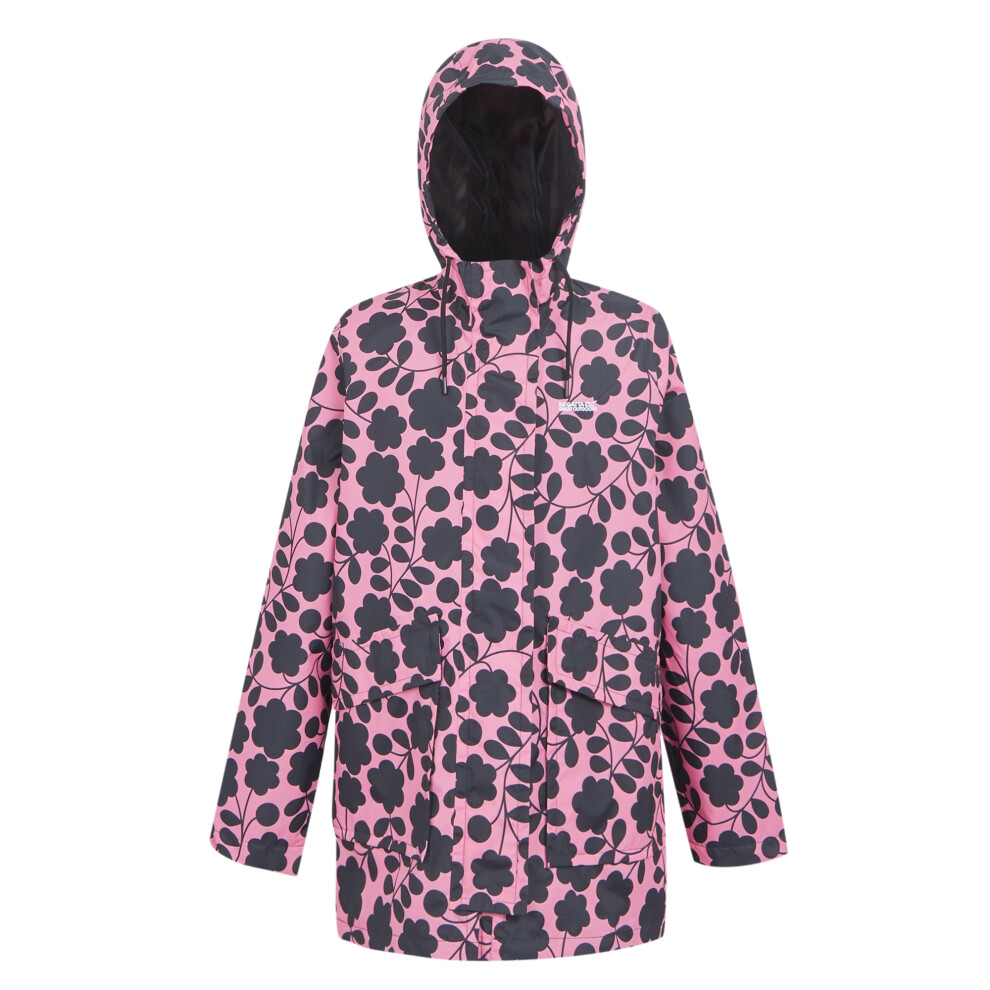 (16 UK, Pink) Regatta Womens/Ladies Orla Kiely Swing II Floral Waterproof Jacket