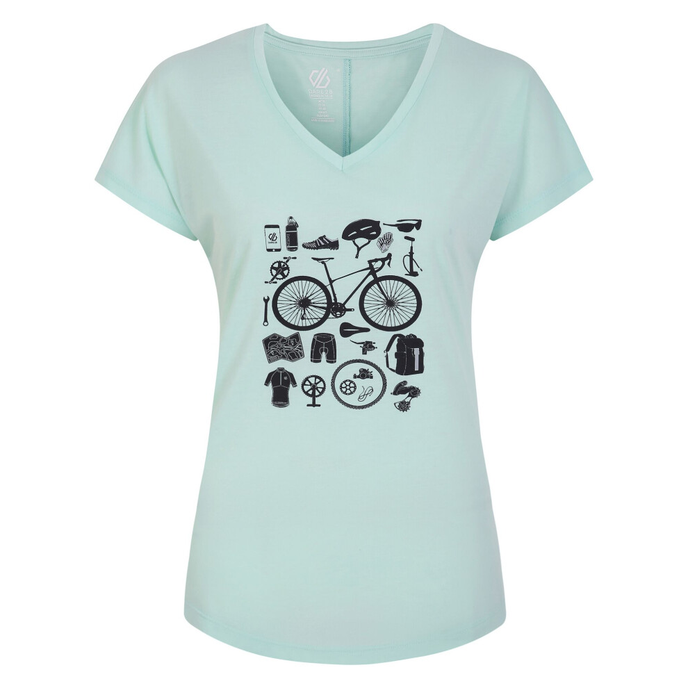 (20 UK, Mint Green) Regatta Womens/Ladies Calm Bicycle T-Shirt