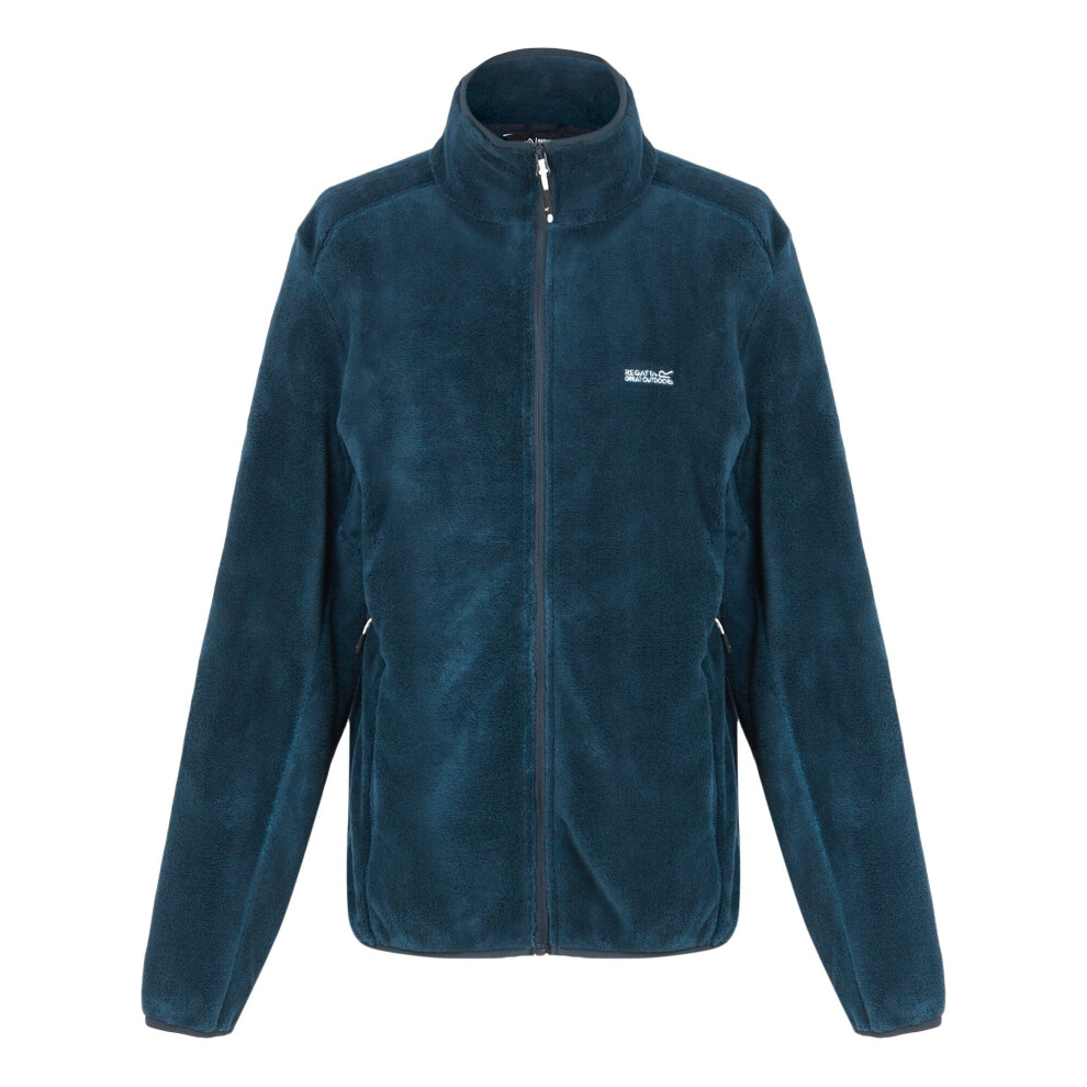 (XXL, Moonlight Denim) Regatta Mens Lakara Fluffy Fleece Jacket