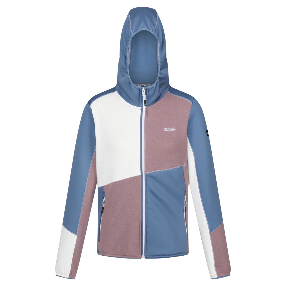 (16 UK, Coronet Blue/Heather) Regatta Womens/Ladies Walbury VII Marl Full Zip Fleece Jacket