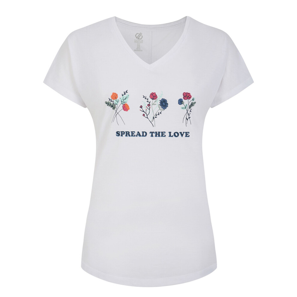 (14 UK, White) Regatta Womens/Ladies Calm Floral T-Shirt