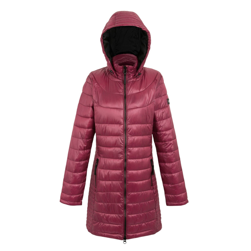 (16 UK, Rumba Red) Regatta Womens/Ladies Andel IV Quilted Baffled Jacket