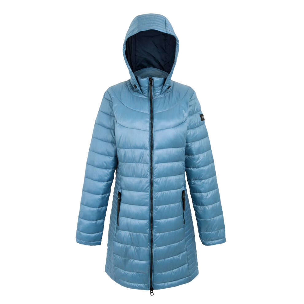 (16 UK, Coronet Blue) Regatta Womens/Ladies Andel IV Quilted Baffled Jacket