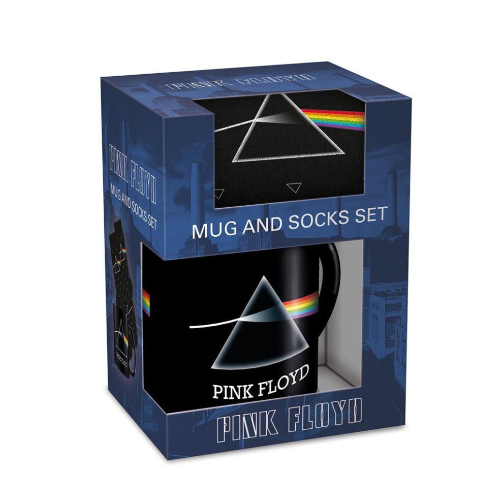Pink Floyd Dark Side Of The Moon Mug And Sock Set