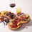 (Right 40CM) Wooden Cheese Board Serving Tray Platter Kitchen Utensils 2