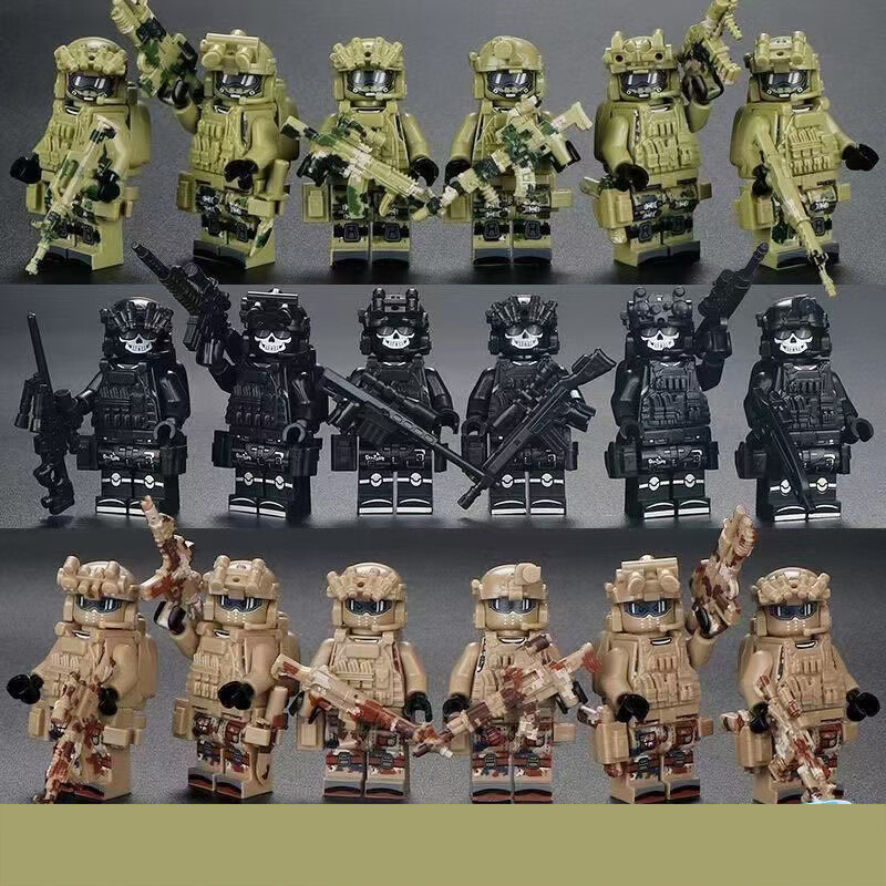 (B) Building Blocks Ghost Special Forces Military Special Forces People ...