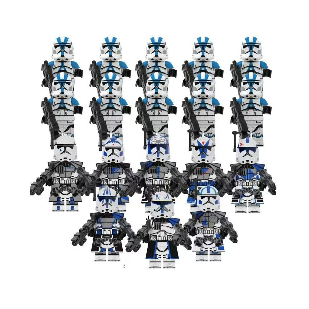 (18pcs-C) Fit Lego Star Wars Empire Storm Trooper Minifigures Kids Toys