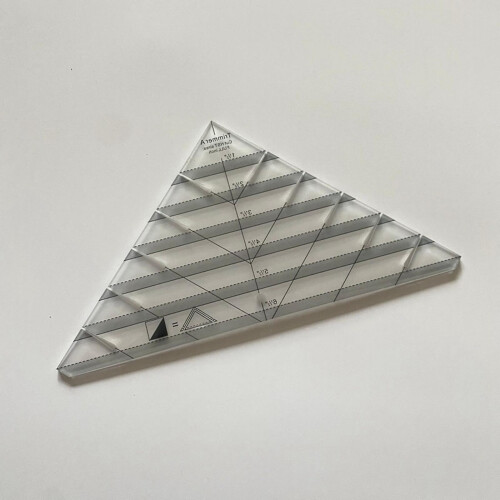 (Small) For Triangle Quilt Ruler For Pattern Quilting  For Patchwork Quilting Quilting 1