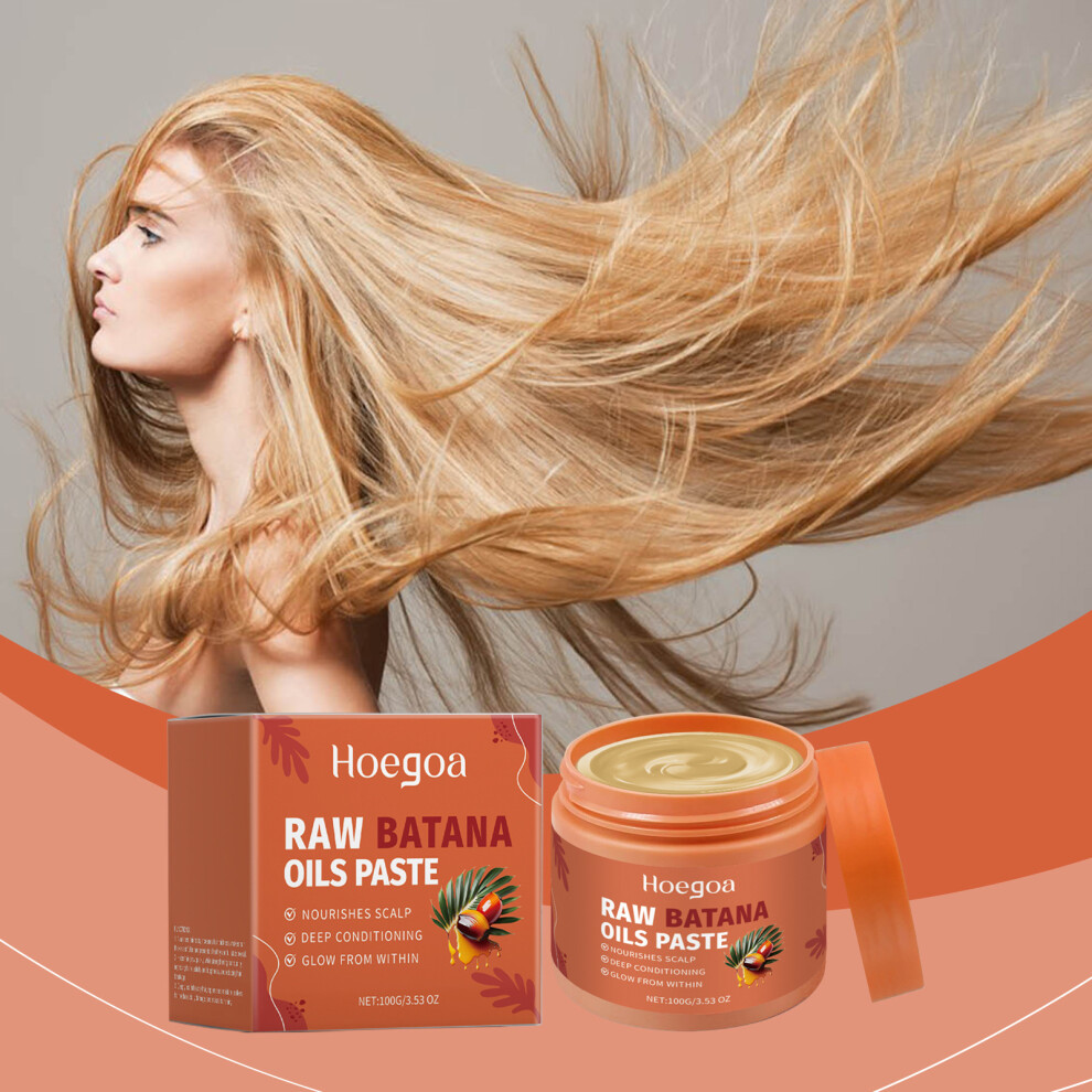 Batana Oil Hair Mask Luxurious Nourishing Care For Frizzy Dry Hair